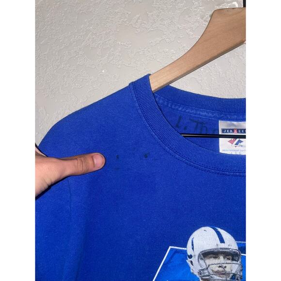 Vintage Peyton Manning Shirt Indianapolis Colts Player Graphic Tee 2000s Large - Picture 5 of 12